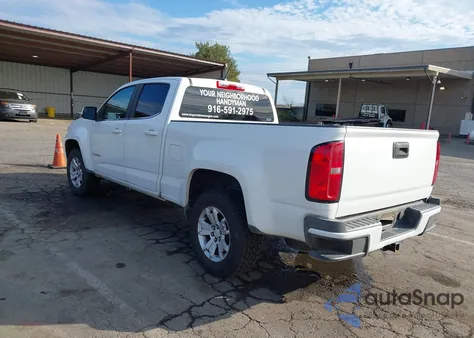 2015 Chevrolet Colorado Lt from USA, damaged, VIN 1GCGSBE30F1126952